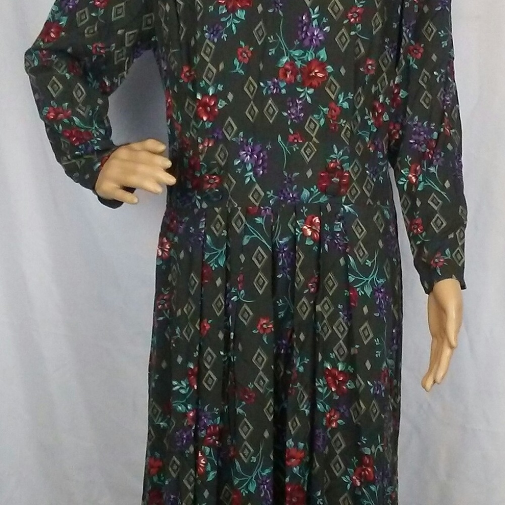 Vintage Karin Stevens Dress Women's Size 14WP